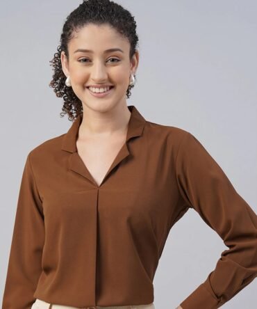 Rich Chestnut Brown Formal Dresse