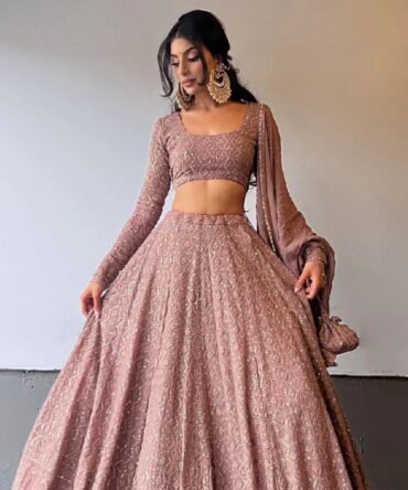Soft Blush Pink Lehenga